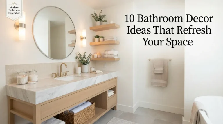 10 Bathroom Decor Ideas That Refresh Your Space