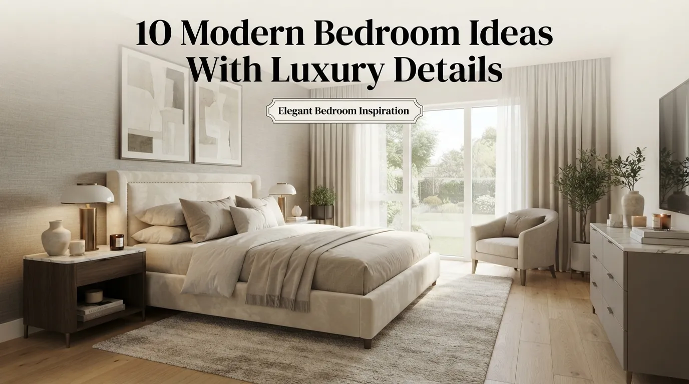 10 Modern Bedroom Ideas with Luxury Details