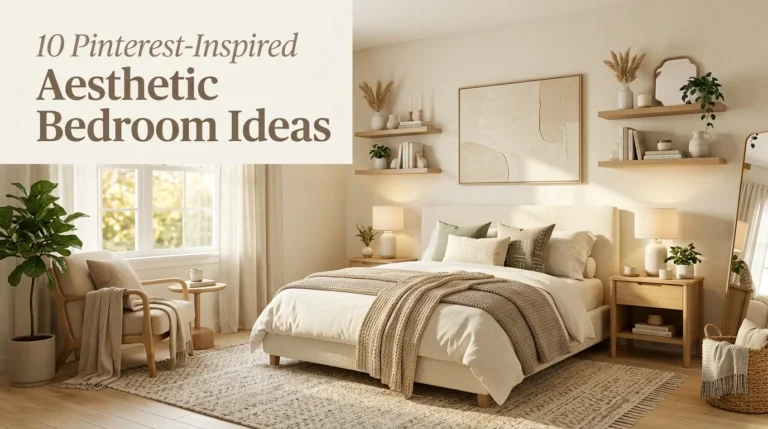 10 Pinterest-Inspired Aesthetic Bedroom Ideas