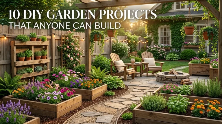 10 DIY Garden Projects That Anyone Can Build
