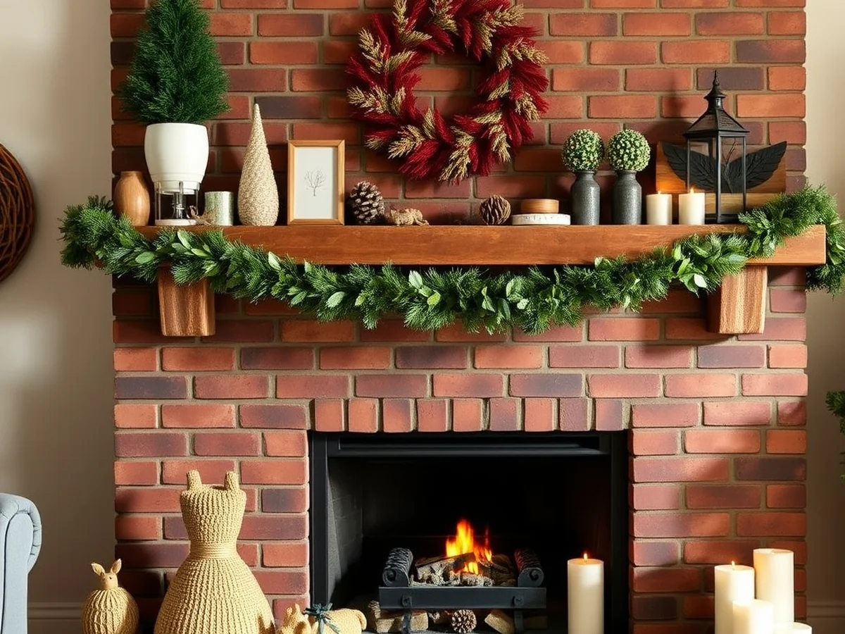 Safety Guidelines for Flame and Heavy Displays - halloween fireplace decor ideas