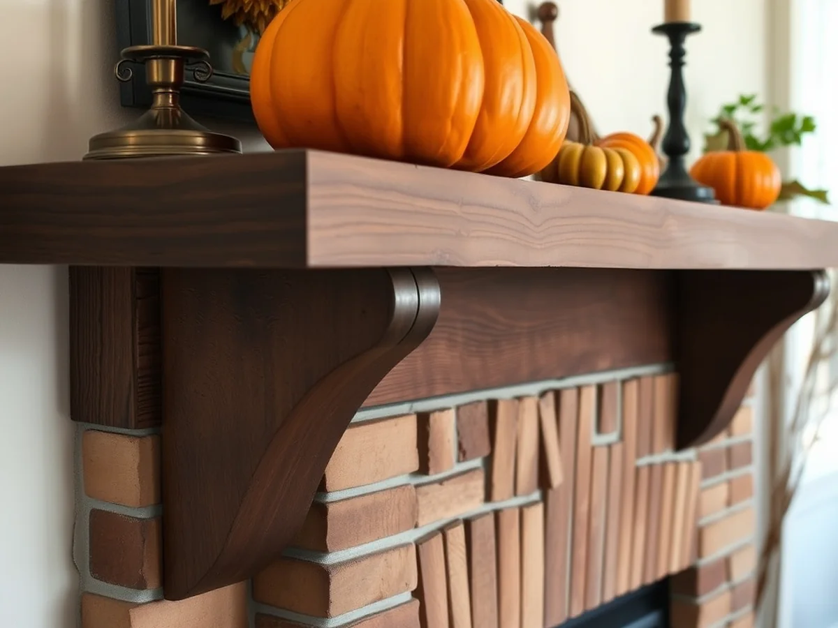 Anchoring Your Display Safely: Essential Mantle Foundations - halloween mantle decor ideas