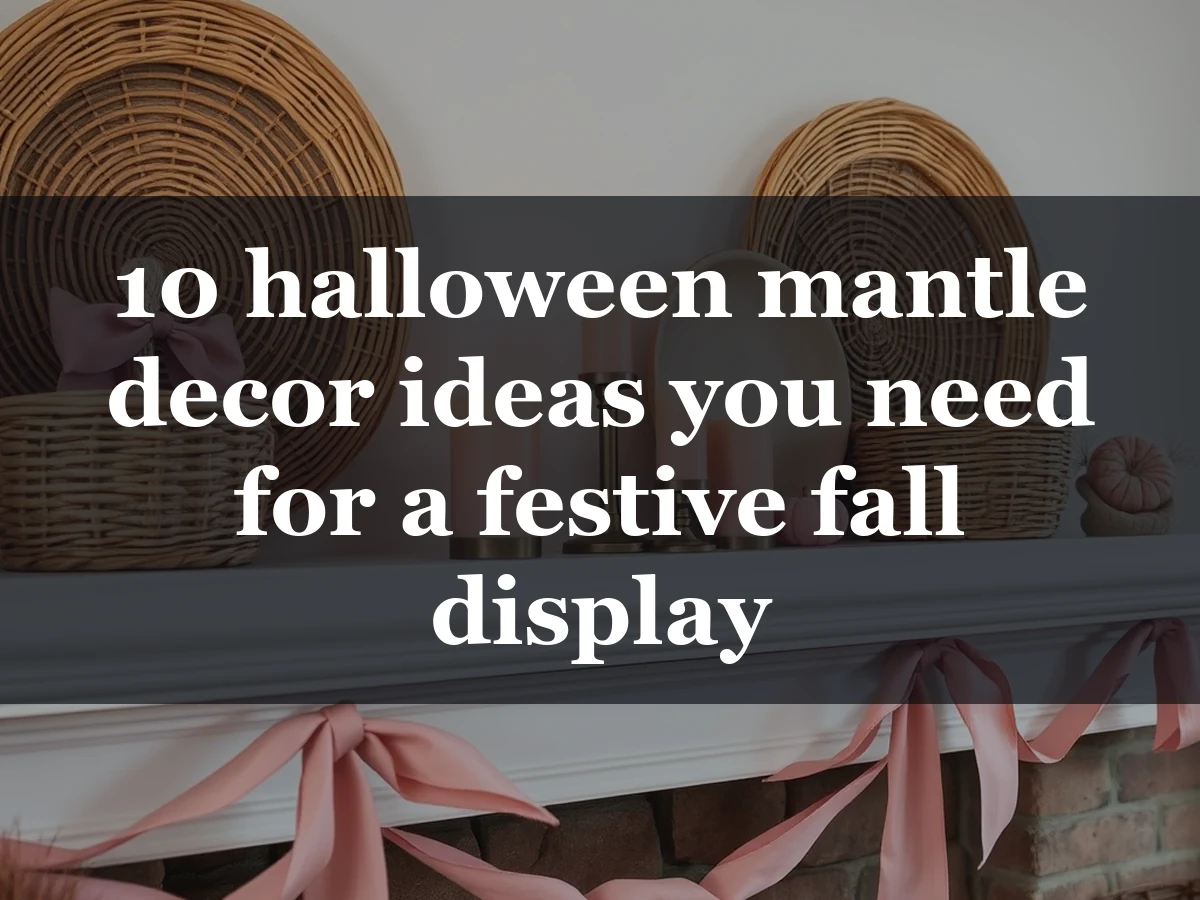 10 halloween mantle decor ideas you need for a festive fall display - halloween mantle decor ideas