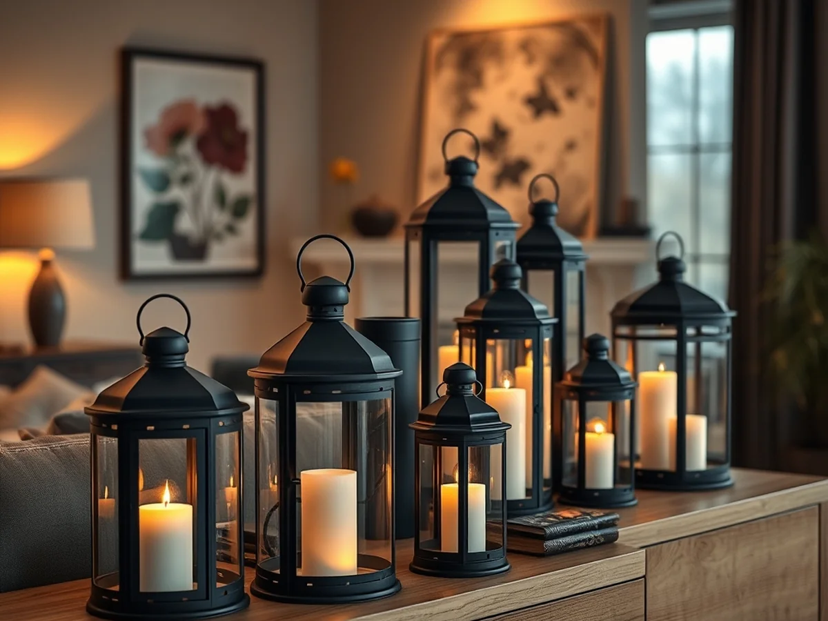 Cozy Fall Lighting Trends - Modern Fall Decor Ideas