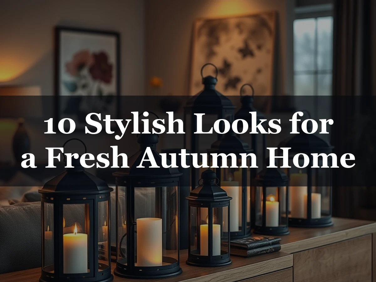 10 Stylish Looks for a Fresh Autumn Home - Modern Fall Decor Ideas