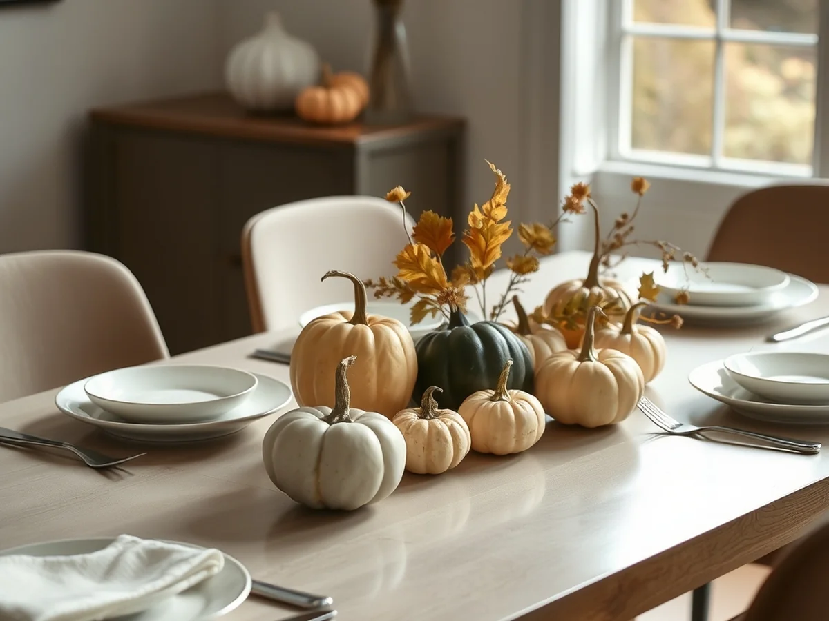 Styling Fall Tablescapes - Modern Fall Decor Ideas